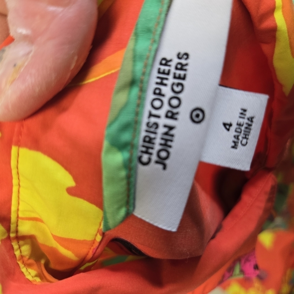Christopher John Rogers x Target bright floral long maxi dress - Picture 11 of 13